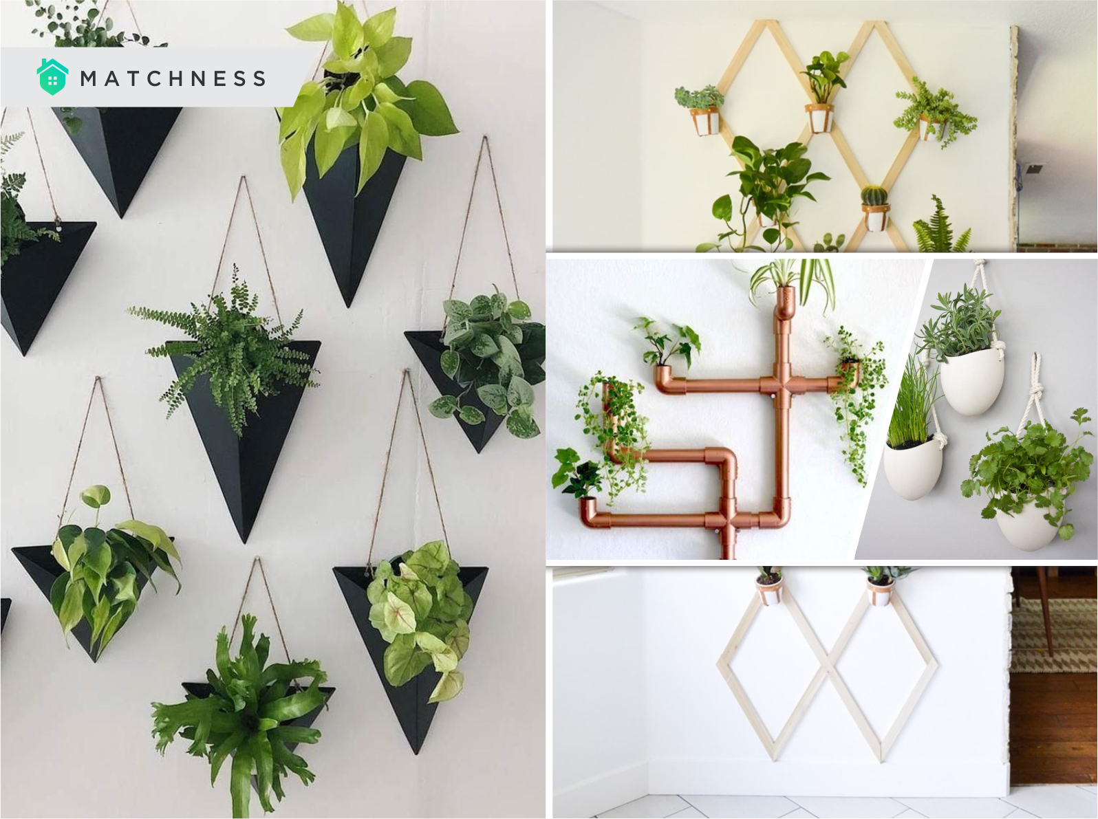 45 ideas of wall-mounted planter ideas2