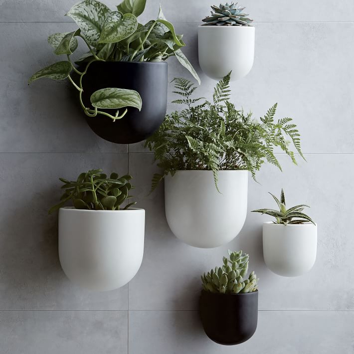 Ceramic-wallscape-planters