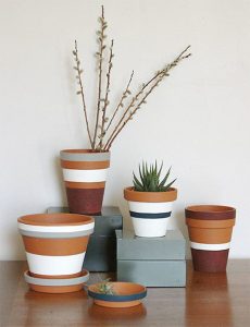 DIY Cute Plant Potters