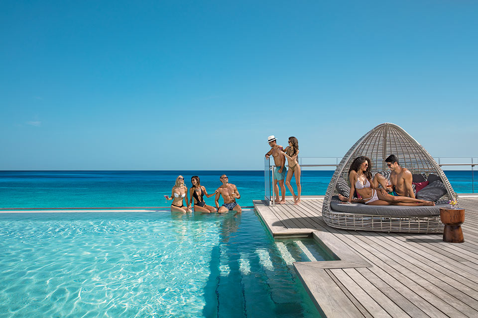 Rooftop pool in Montego Bay, Breathless Montego Bay